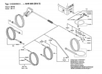 Bosch 0 600 810 003 AHR-700 High-Pressure-Cleaner Spare Parts